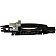 Help! By Dorman Exterior Door Handle - Plastic Black Single - 81529