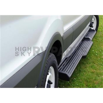 Owens Products Running Board Black Plastic Stationary - 68114W01