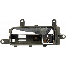 Help! By Dorman Interior Door Handle - Plastic Charcoal Housing With Silver Lever Single - 81541