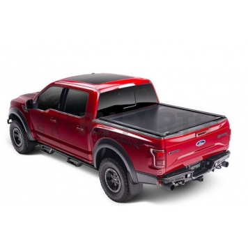 Retrax Tonneau Cover Hard Power Retractable Black Matte Polycarbonate Plastic - T70336