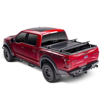 Retrax Tonneau Cover Hard Power Retractable Black Matte Polycarbonate Plastic - T70336-2