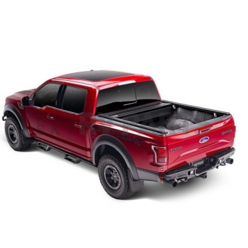 Retrax Tonneau Cover Hard Power Retractable Black Matte Polycarbonate Plastic - T70336-3