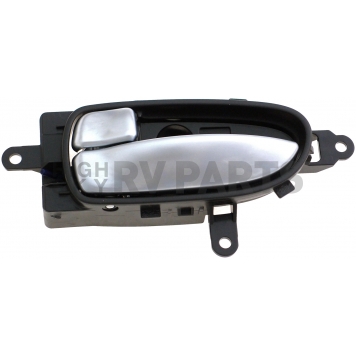 Help! By Dorman Interior Door Handle - Plastic Black Housing With Silver Lever Single - 79995