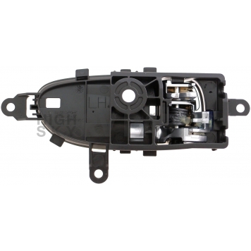 Help! By Dorman Interior Door Handle - Plastic Black Housing With Silver Lever Single - 79995-1