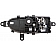 Help! By Dorman Interior Door Handle - Plastic Black Housing With Silver Lever Single - 79995