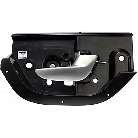 Help! By Dorman Interior Door Handle - Plastic Black Housing With Silver Lever Single - 80378