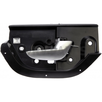 Help! By Dorman Interior Door Handle - Plastic Black Housing With Silver Lever Single - 80378