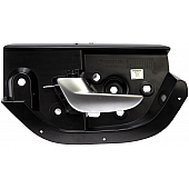 Help! By Dorman Interior Door Handle - Plastic Black Housing With Silver Lever Single - 80379