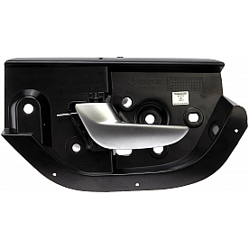 Help! By Dorman Interior Door Handle - Plastic Black Housing With Silver Lever Single - 80379