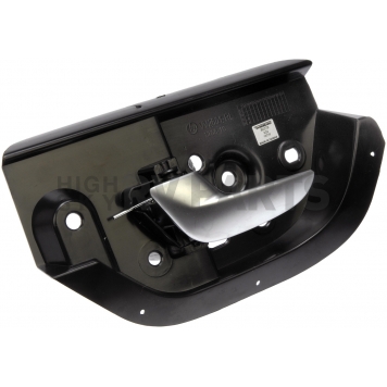 Help! By Dorman Interior Door Handle - Plastic Black Housing With Silver Lever Single - 80379-2