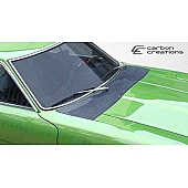 Extreme Dimensions Cowl Vent Cover - High Gloss Carbon Fiber - 106788