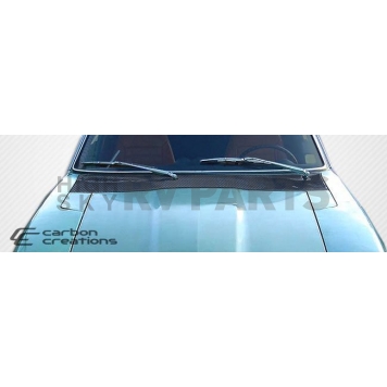 Extreme Dimensions Cowl Vent Cover - High Gloss Carbon Fiber - 106788-1