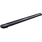 Romik USA Running Board Black Anodized Aluminum Stationary - 21723419