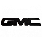 All Sales Emblem - GMC Black Aluminum - 96511K