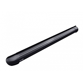Romik USA Running Board Black Anodized Aluminum Stationary - 21724419
