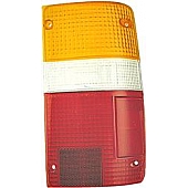 Dorman (OE Solutions) Tail Light Lens - Rectangular Plastic Red/ Amber/ Clear Single - 1610639