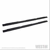 Westin Automotive Nerf Bar - Truck Wheel to Wheel Black Powder Coated Aluminum Oval - 28534695