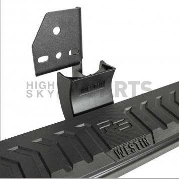 Westin Automotive Nerf Bar - Truck Wheel to Wheel Black Powder Coated Aluminum Oval - 28534695-1