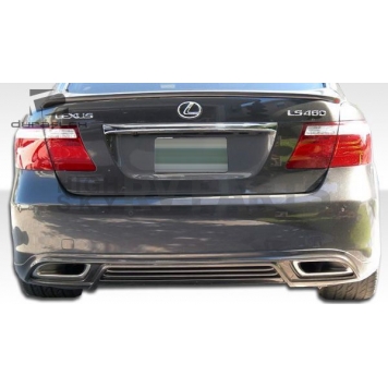 Extreme Dimensions Air Dam Rear Lip Fiberglass Reinforced Plastics Primered Black - 105673-6