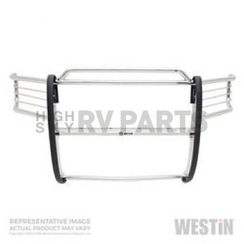 Westin Automotive Grille Guard 1-1/2 Inch Polished Stainless Steel - 453800