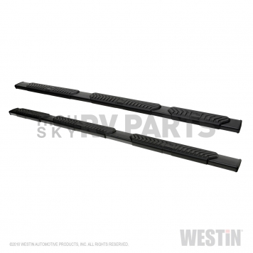 Westin Automotive Nerf Bar - Truck Wheel to Wheel Black Powder Coated Aluminum Oval - 28534725-1