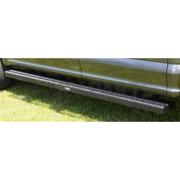 Owens Products Running Board Black Textured Powder Coated Aluminum Stationary - 82349