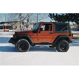 Owens Products Running Board Nickel Textured Powder Coated Aluminum Stationary - OC5141N01