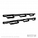 Westin Automotive Nerf Bar - Truck Wheel to Wheel Black Powder Coated Steel Square - 56534595
