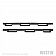 Westin Automotive Nerf Bar - Truck Wheel to Wheel Black Powder Coated Steel Square - 56534595