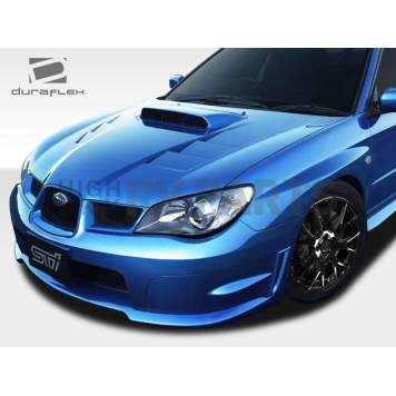Extreme Dimensions Hood - Primered Fiberglass Black - 106235