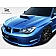 Extreme Dimensions Hood - Primered Fiberglass Black - 106235