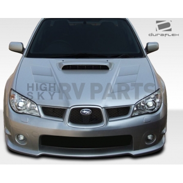 Extreme Dimensions Hood - Primered Fiberglass Black - 106235-1