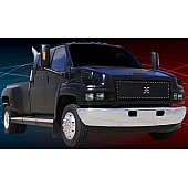 T-Rex Truck Products Grille Insert - Mesh Rectangular Black Powder Coated Steel - 6710871