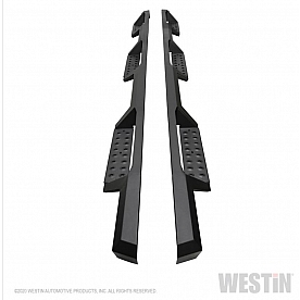 Westin Automotive Nerf Bar - Truck Wheel to Wheel Black Textured Powder Coated Steel Square - 56534765