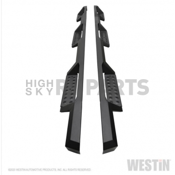 Westin Automotive Nerf Bar - Truck Wheel to Wheel Black Textured Powder Coated Steel Square - 56534765