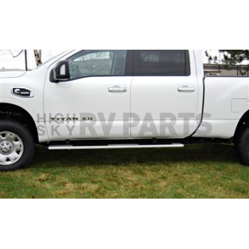 Owens Products Running Board Nickel Textured Powder Coated Aluminum Stationary - OC5182N01