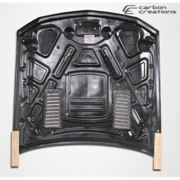 Extreme Dimensions Hood - Gloss Carbon Fiber Black - 106386-1