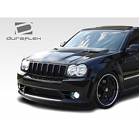 Extreme Dimensions Hood - Primered Fiberglass Black - 107046