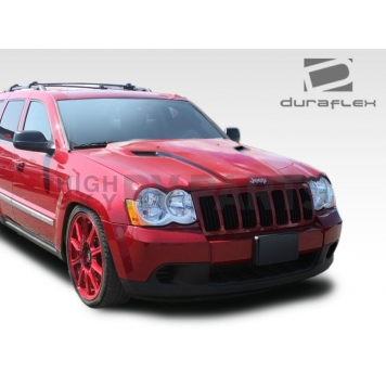 Extreme Dimensions Hood - Primered Fiberglass Black - 107046-2
