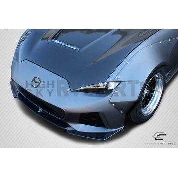 Extreme Dimensions Air Dam Front Lip Carbon Fiber Gloss Black - 113049-1