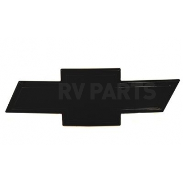 All Sales Emblem - Chevrolet Bow-Tie Black Aluminum - 96128K