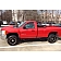 N-Fab Nerf Bar - Truck Wheel to Wheel Black Matte Textured Powder Coated Steel Round Tube - C1987RC4TX
