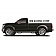N-Fab Nerf Bar - Truck Wheel to Wheel Black Matte Textured Powder Coated Steel Round Tube - C1987RC4TX