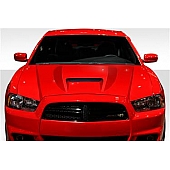Extreme Dimensions Hood - Fiberglass Reinforced Plastic Black - SRT2 - 112653