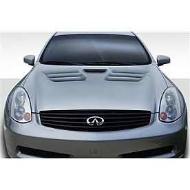 Extreme Dimensions Hood - Fiberglass Reinforced Plastic Black - TS-2 - 112740