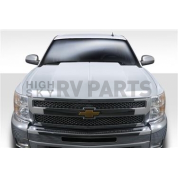 Extreme Dimensions Hood - Fiberglass Reinforced Plastic Black - Cowl Hood - 112750