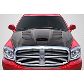 Extreme Dimensions Hood - Carbon Fiber Black - 113119