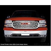Putco Grille Insert - Polished Aluminum Rectangular - 303119