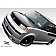 Extreme Dimensions Air Dam Front Lip Fiberglass Reinforced Plastics Primered Black - 103102