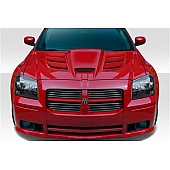 Extreme Dimensions Hood - Fiberglass Reinforced Plastic Black - Viper - 113204